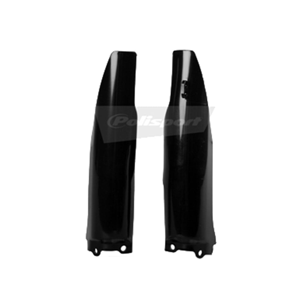 Polisport Plastic Lower Fork Guards For Suzuki RMZ 250 2004-2006 Black